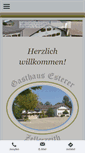 Mobile Screenshot of gasthaus-esterer.de